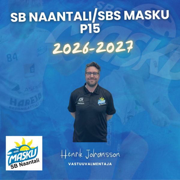 Henrik Johansson P15 -yhdistelmäjoukkueen vastuuvalmentajaksi!
