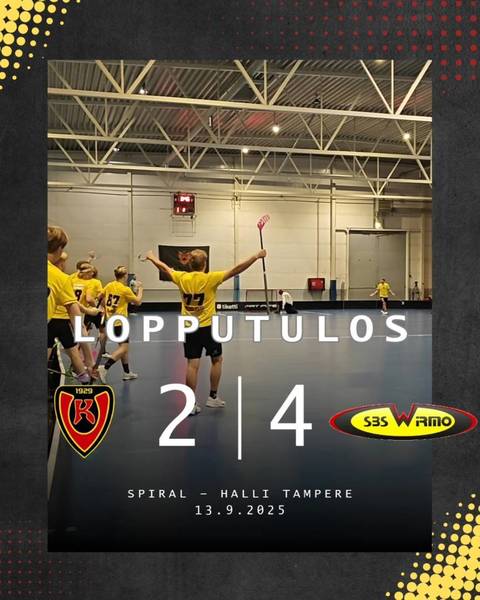 Miehille vierasvoitto Tampereelta