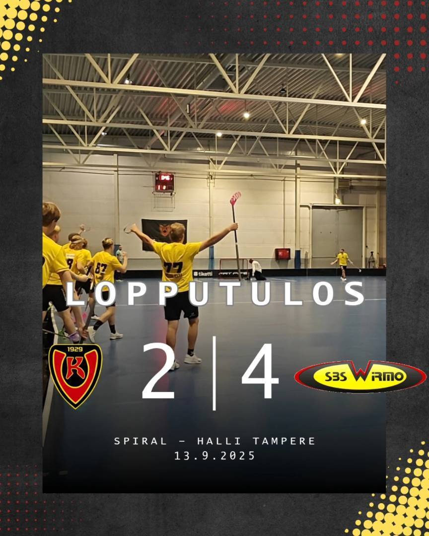 Miehille vierasvoitto Tampereelta