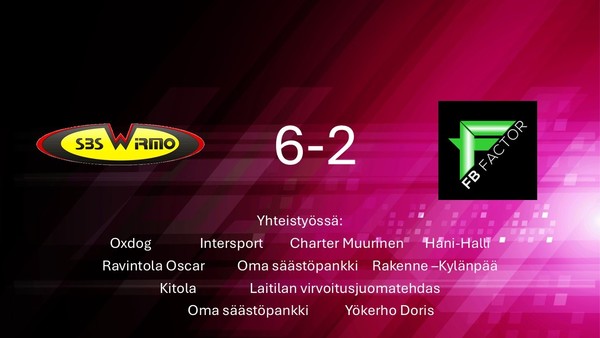 Onneksi toisessa ottelussa löydettiin taas omat vahvuudet. 