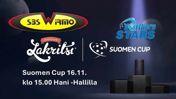 Suomen Cup arvonnassa  vastaan tulee Northern Stars