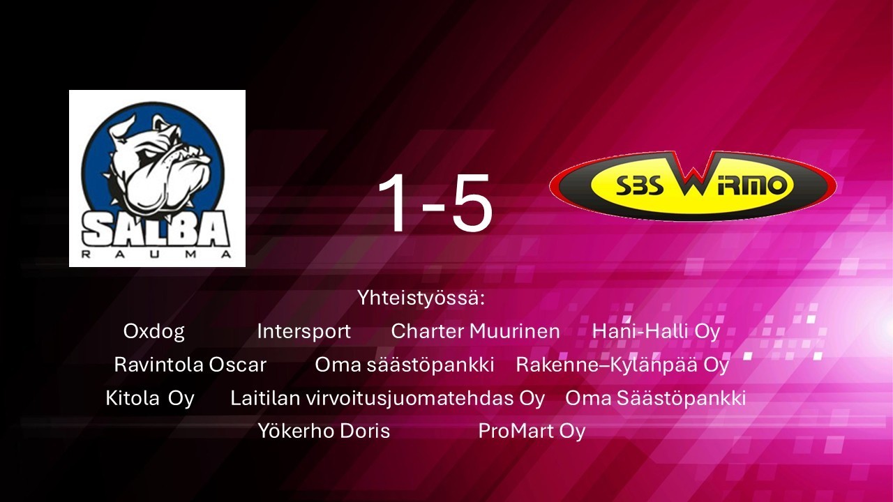 Paikallisottelussa sarjakärki piti pintansa