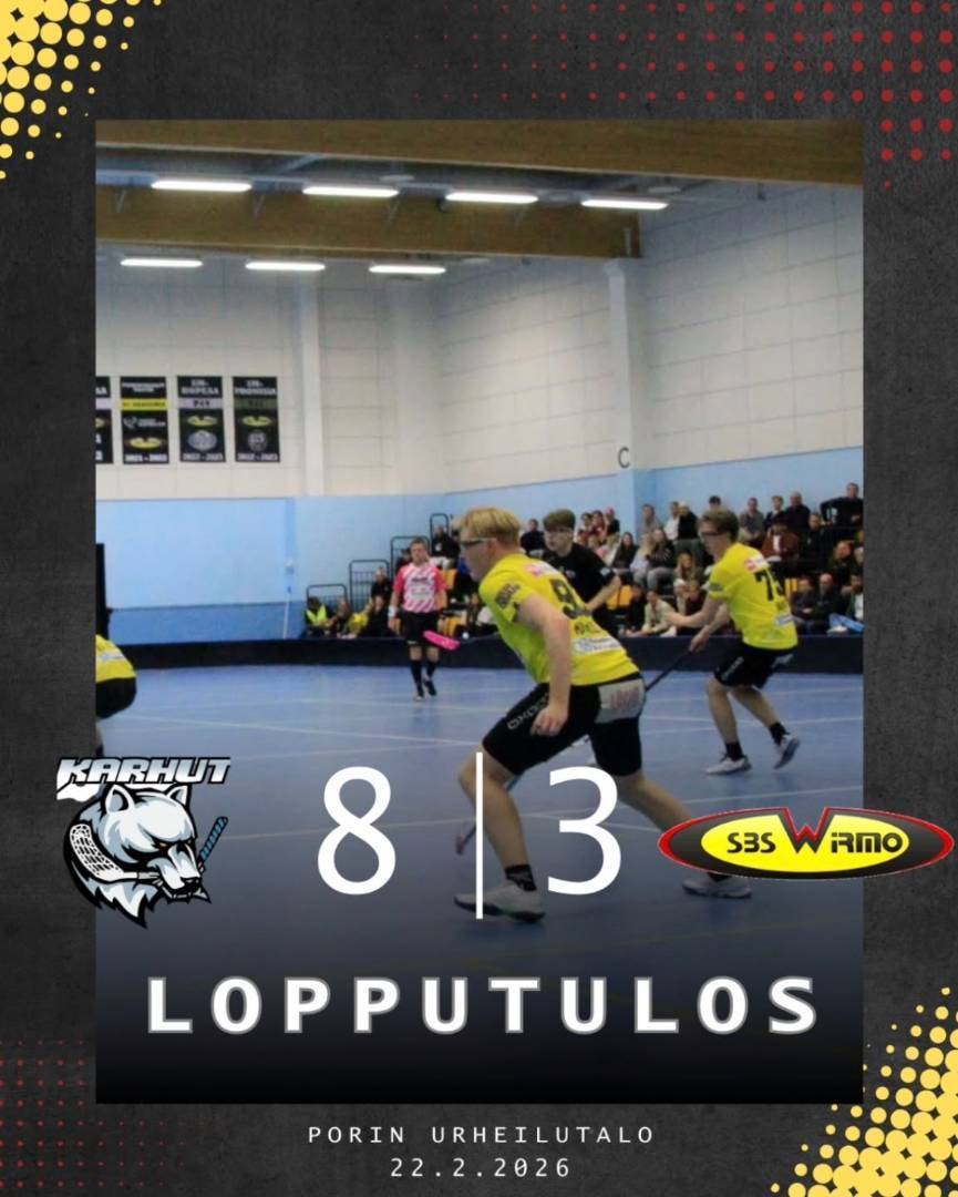 Karhut kova kotonaan