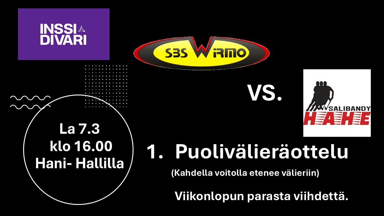 Play off -ottelut käynnistyvät 1.puolivälieräottelulla