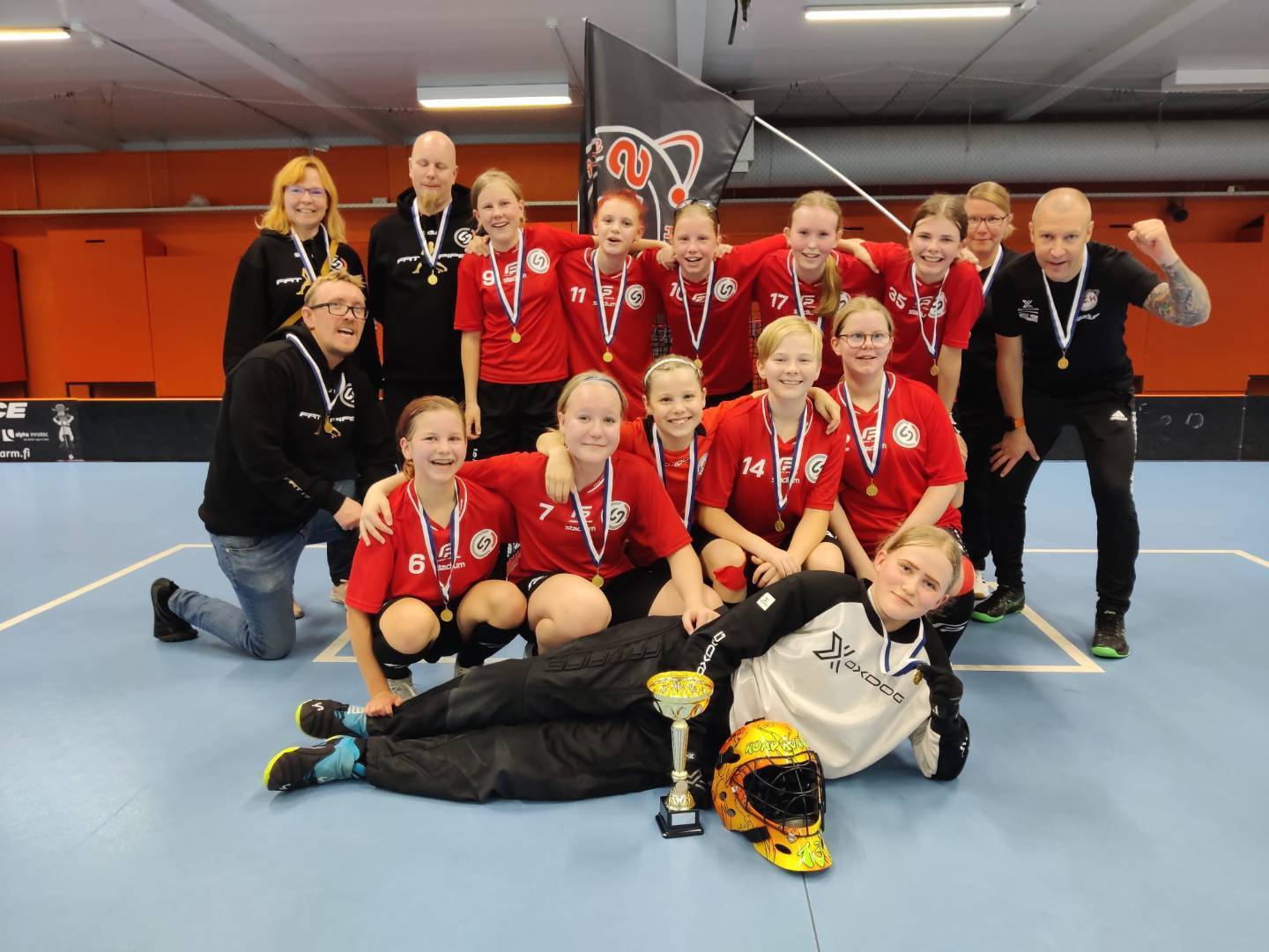 T14 tytöille kultaa 🏆