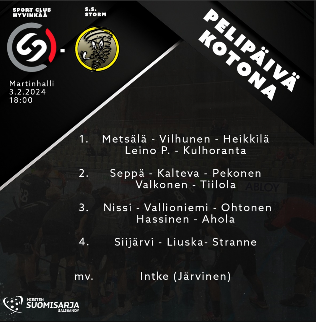 Pelipäivä!
