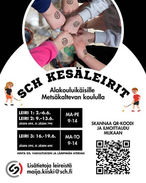 ​SCH Kesäleiri 2025 – Tule mukaan!