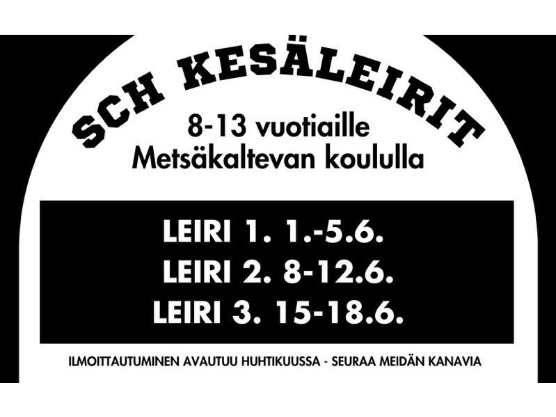 SCH Kesäleirit 2026