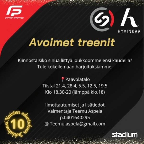 We want you -pelaajaksi naisten edustukseen?