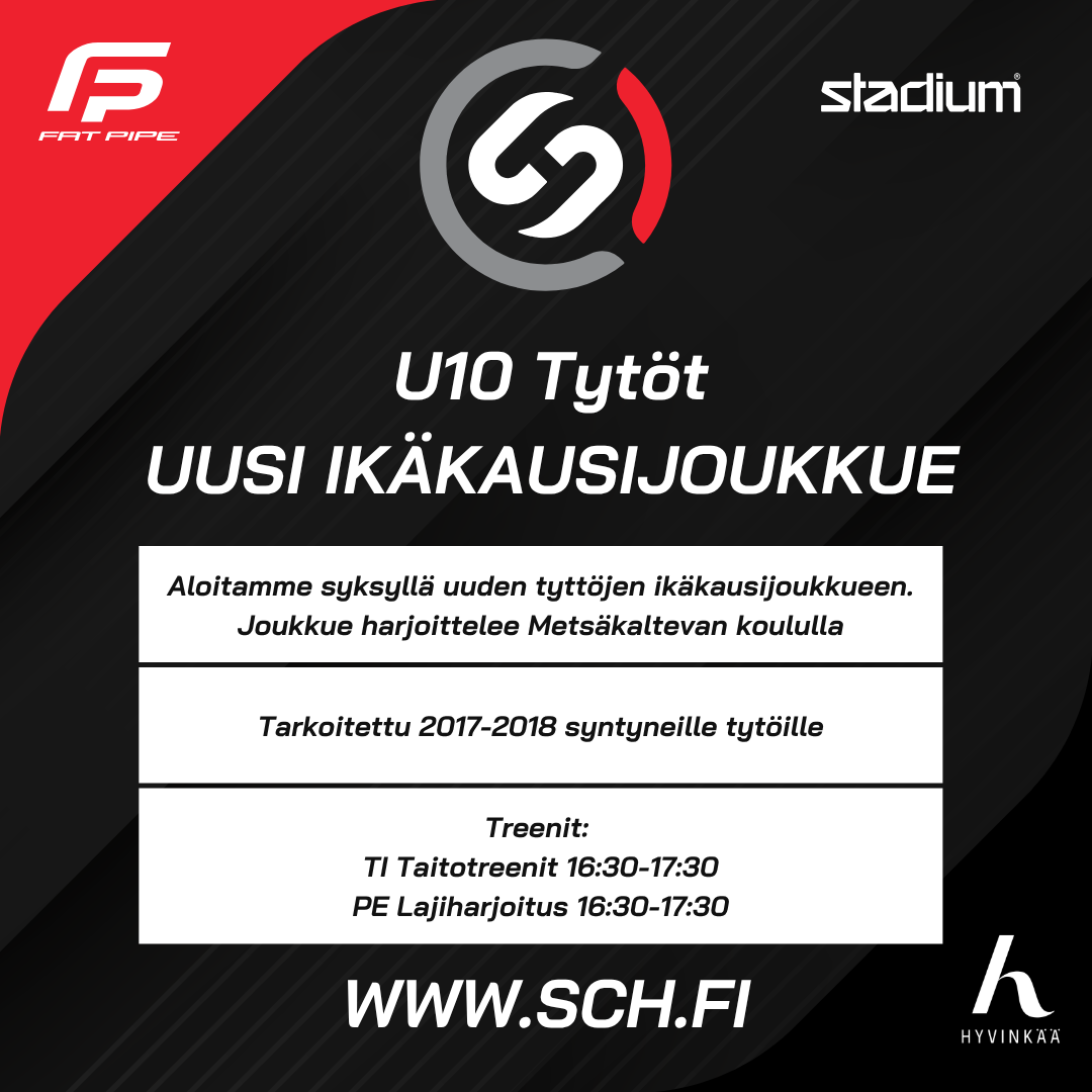 U10 Tytöt, uusi ikäkausijoukkue