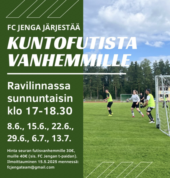 Kuntofutis tulee jälleen