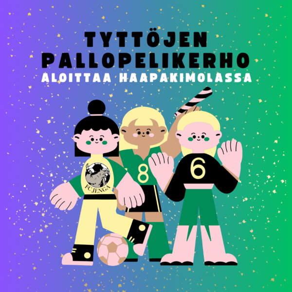 Uusi tyttöjen pallopelikerho aloittaa Haapakimolassa!