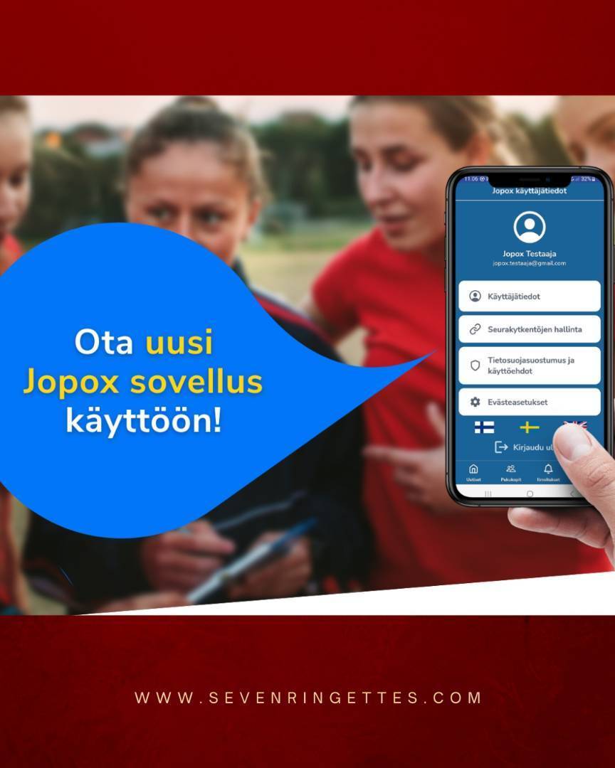 Uusi Jopox sovellus julkaistu