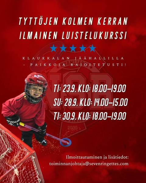 Ilmainen tyttöjen luistelukurssi