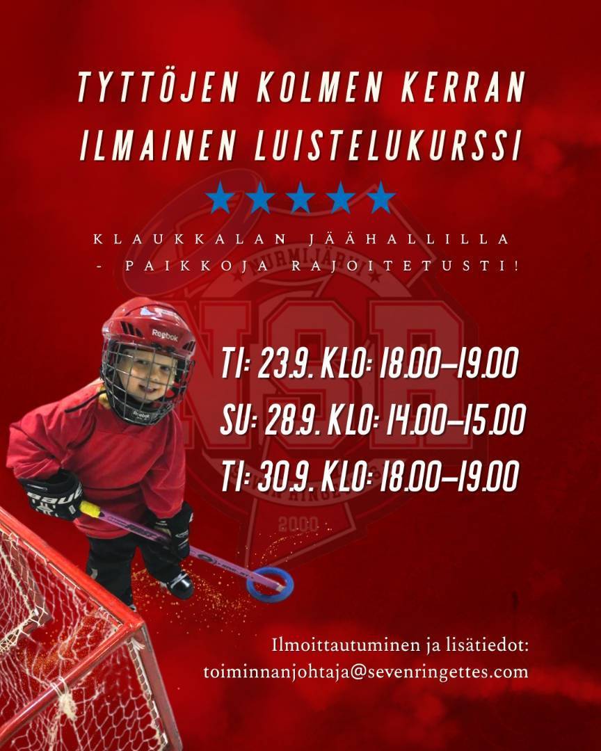 Ilmainen tyttöjen luistelukurssi