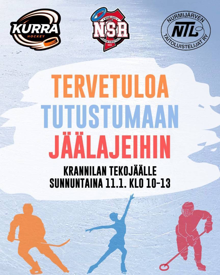 Tervetuloa tutustumaan jäälajeihin