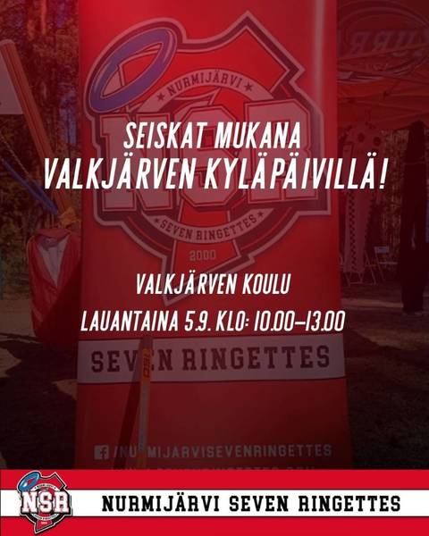Seiskat mukana Valkjärven kyläpäivillä 5.9.2026