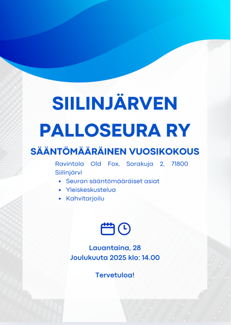 SiPS ry vuosikokous 28.12.2025