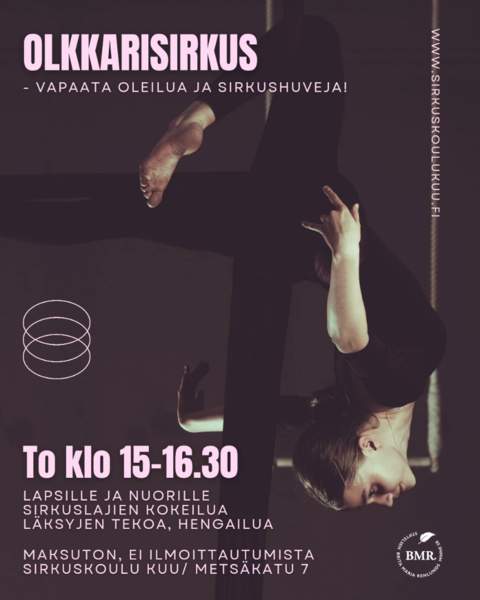 Olkkarisirkus koululaisille käynnissä! 