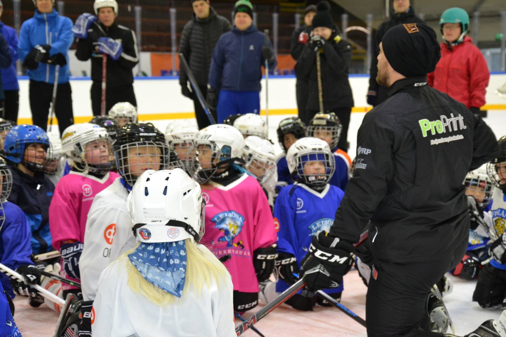 S-Kiekko Juniorit noudattaa harjoittelussa Jääkiekkoliiton ohjeistusta 