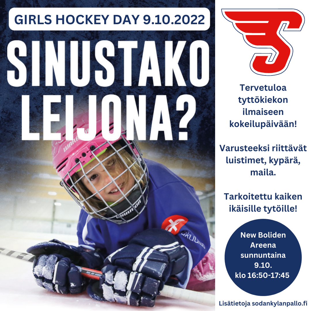 Girls Hockey Day tulee!