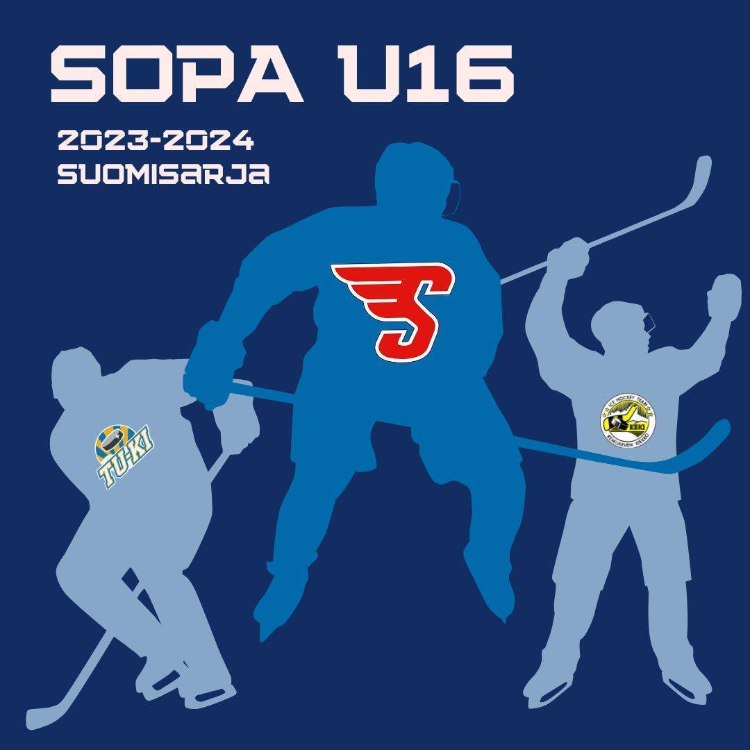 SoPa U16 pelaa tulevalla kaudella Jääkiekkoliiton Suomisarjaa yhteisjoukkueella