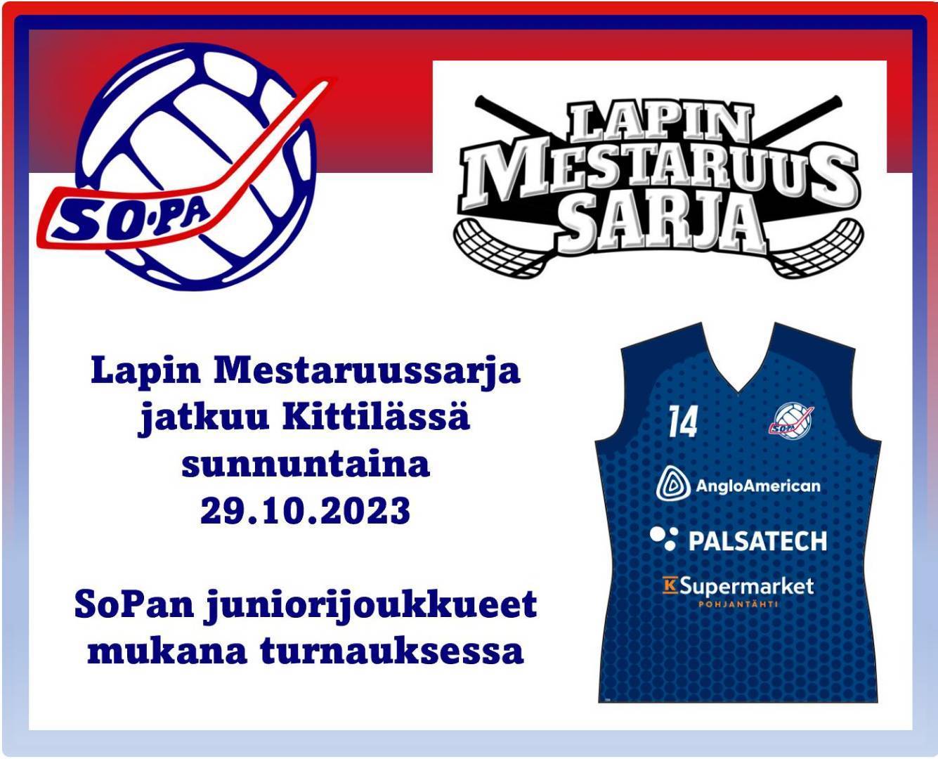 SoPan juniorit mukana Kittilän LMS-turnauksessa