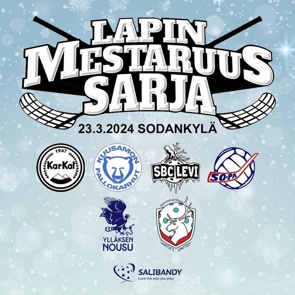 Lapin Mestaruussarjan turnaus Sodankylässä lauantaina 23.3.2024