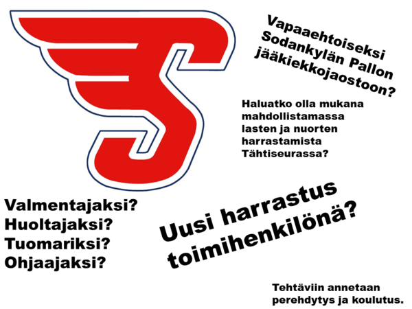 Vapaaehtoiseksi toimihenkilöksi jääkiekon pariin?
