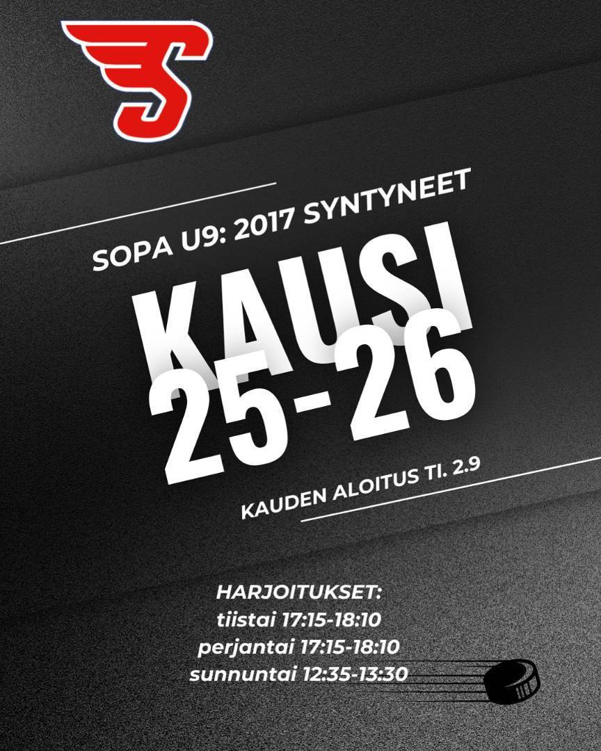 Ilmoittaudu mukaan 2017 syntyneiden joukkueeseen!