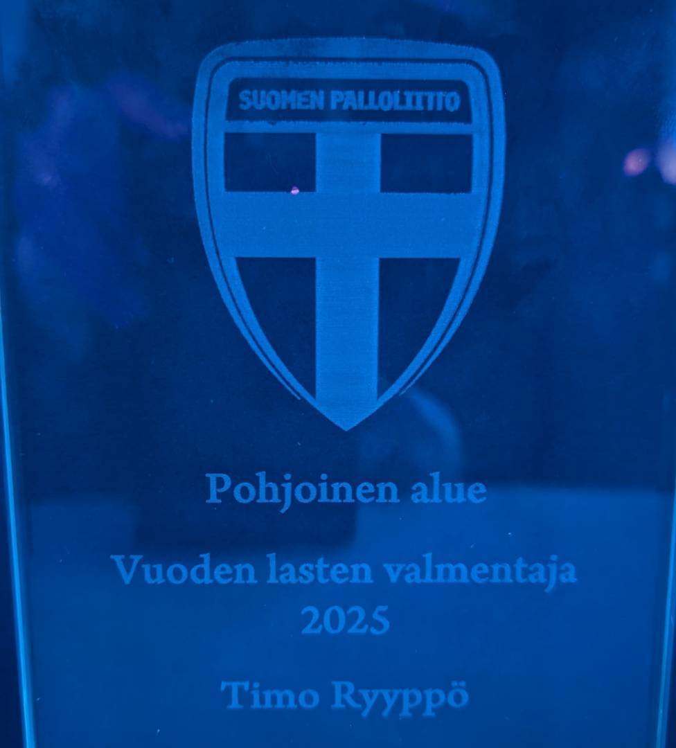 Timo Ryyppö palkittiin vuoden lasten valmentajana