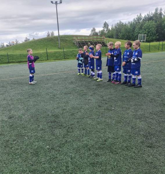 ​PT8 ensimmäisessä turnauksessaan Revontuli Cupissa Kittilässä 27.6.