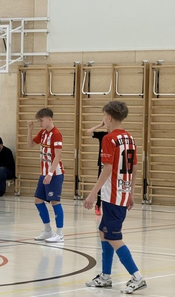 SoPan kasvatit Leevi Harjuniemi ja Kasperi Miettinen P17 Futsal-liigaan