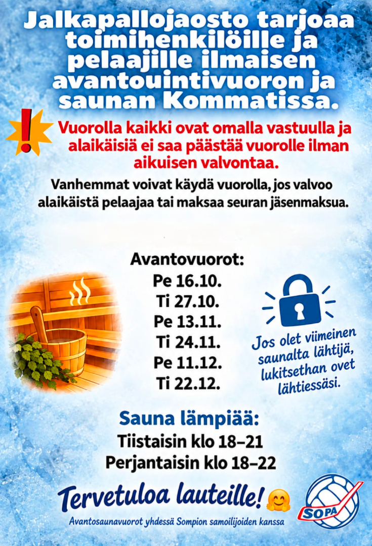 Tervetuloa!