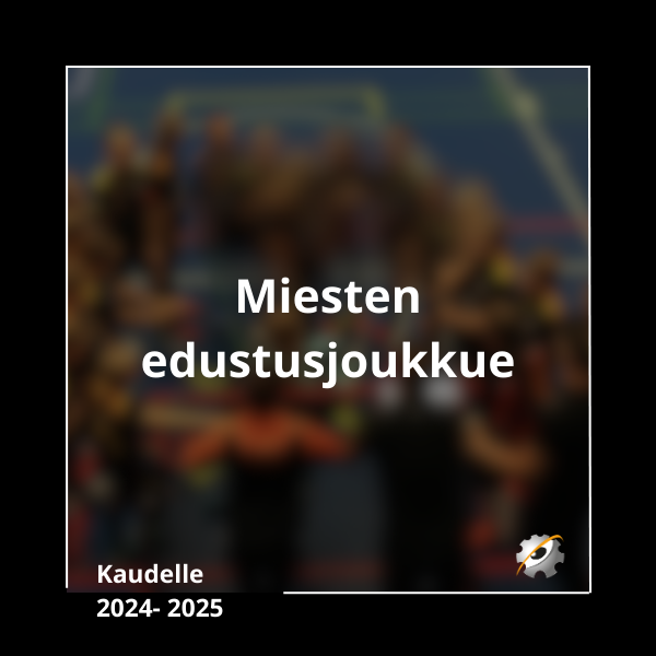 Miesten edustusjoukkue 2024-2025