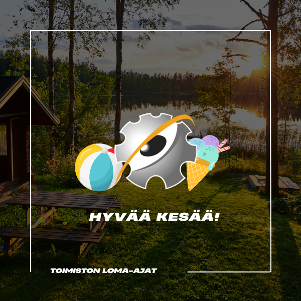 Toimiston loma-ajat kesän aikana