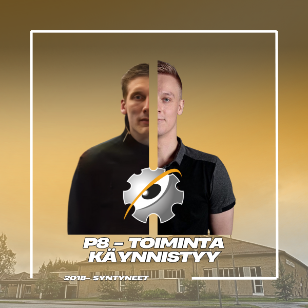 P8 - Toiminta käynnistyy 4.9.2025