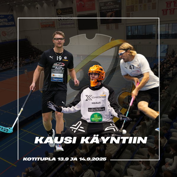 Kausi alkaa lauantaina 13.9.2025