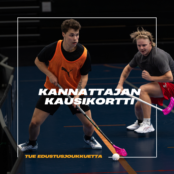 Tue joukkuetta - Osta kannattajan kausikortti
