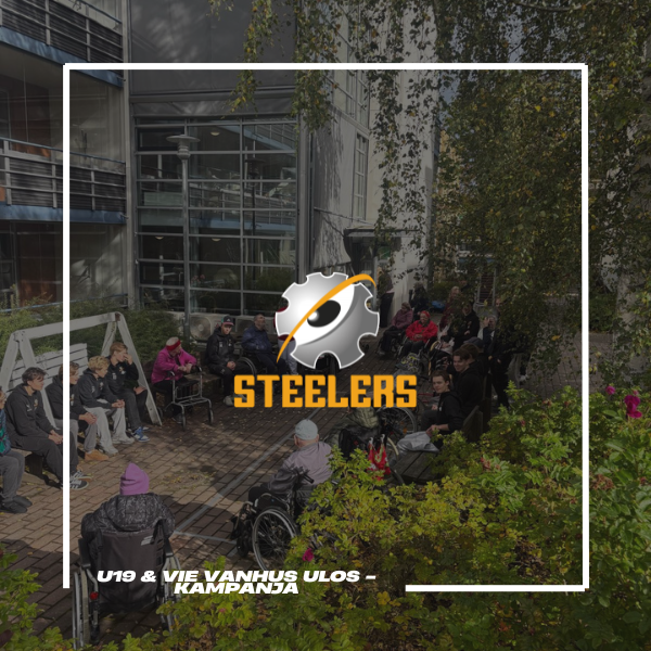 Steelers U19 & Vie vanhus ulos-kampanja
