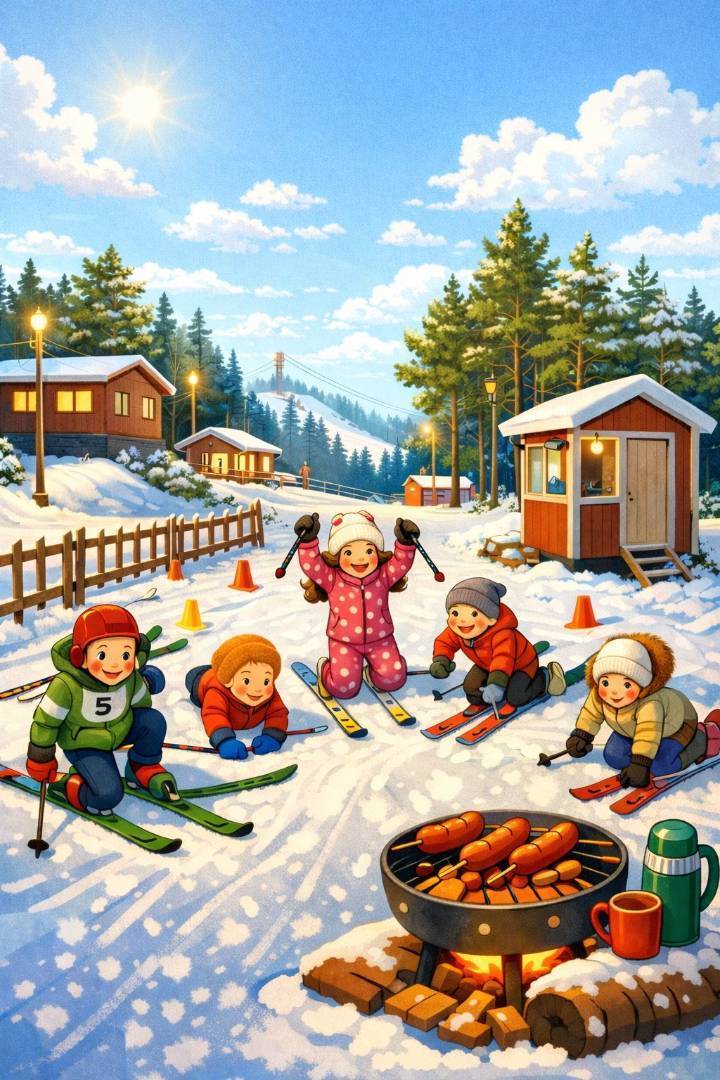 Skidkul på Nationella skiddagen