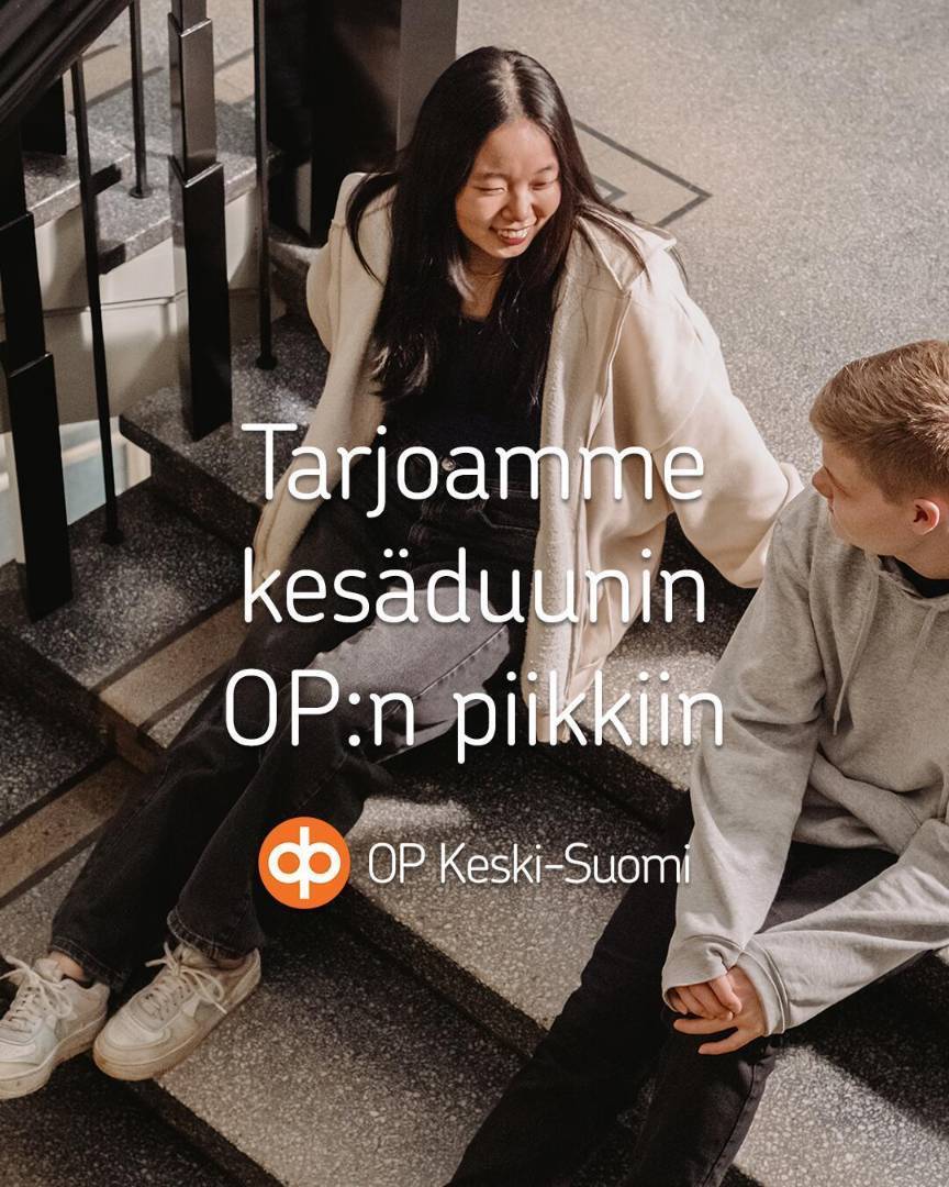 ​15-17-vuotias nuori, tule meille kesätöihin!