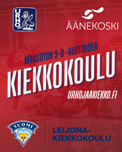 Kiekkokouluilmoittautuminen on nyt auki! 