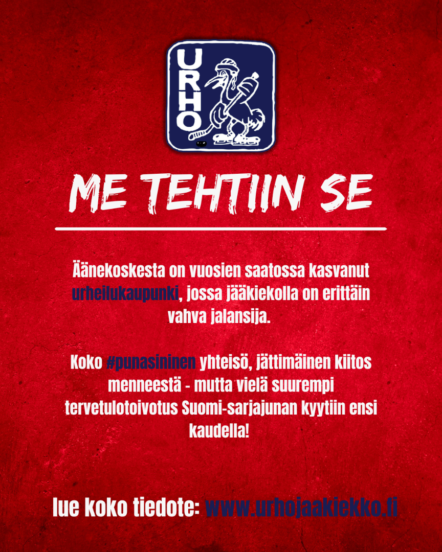 ME TEHTIIN SE - katsaus menneeseen ja tulevaan