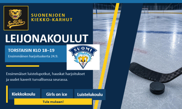 Leijonakouluihin ilmoittautuminen on käynnissä!