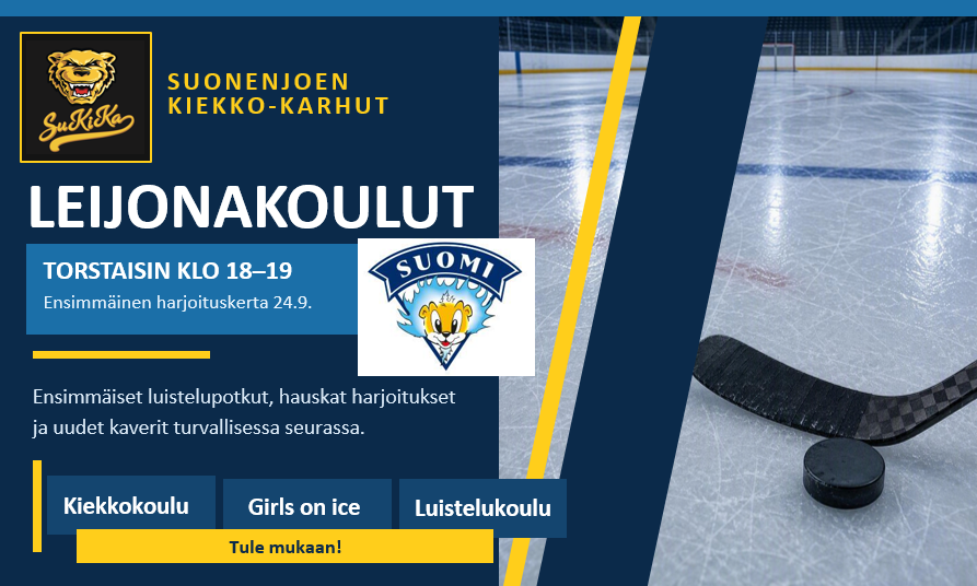 Leijonakouluihin ilmoittautuminen on käynnissä!