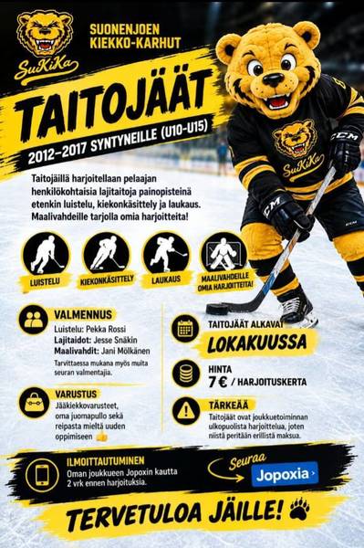 Seuran taitojäät