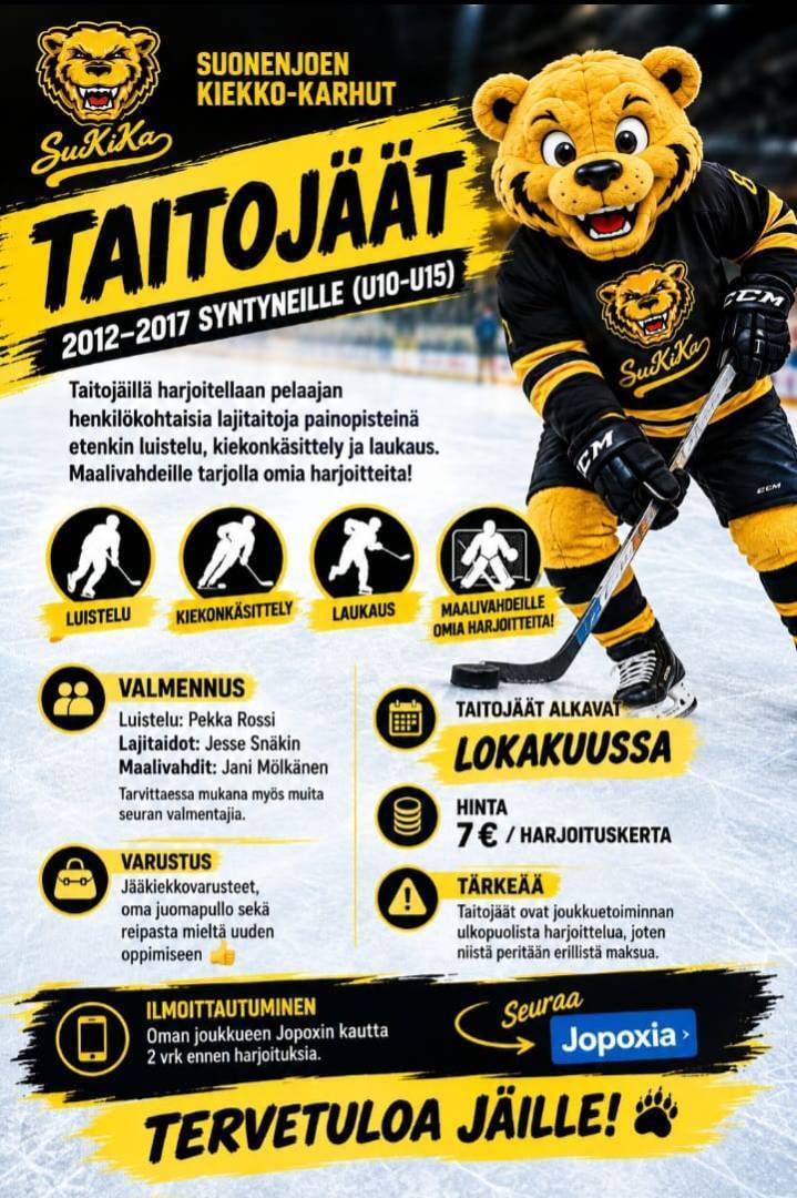 Seuran taitojäät