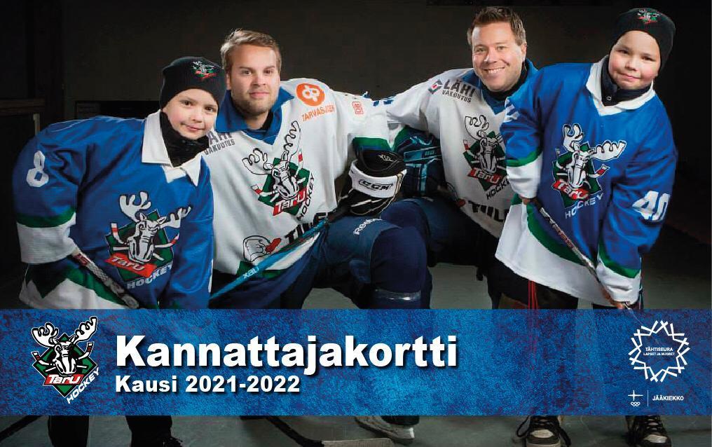 Tue kannattajakortilla TarU Hockeyn juniorityötä ja nauti paikallisista eduista!