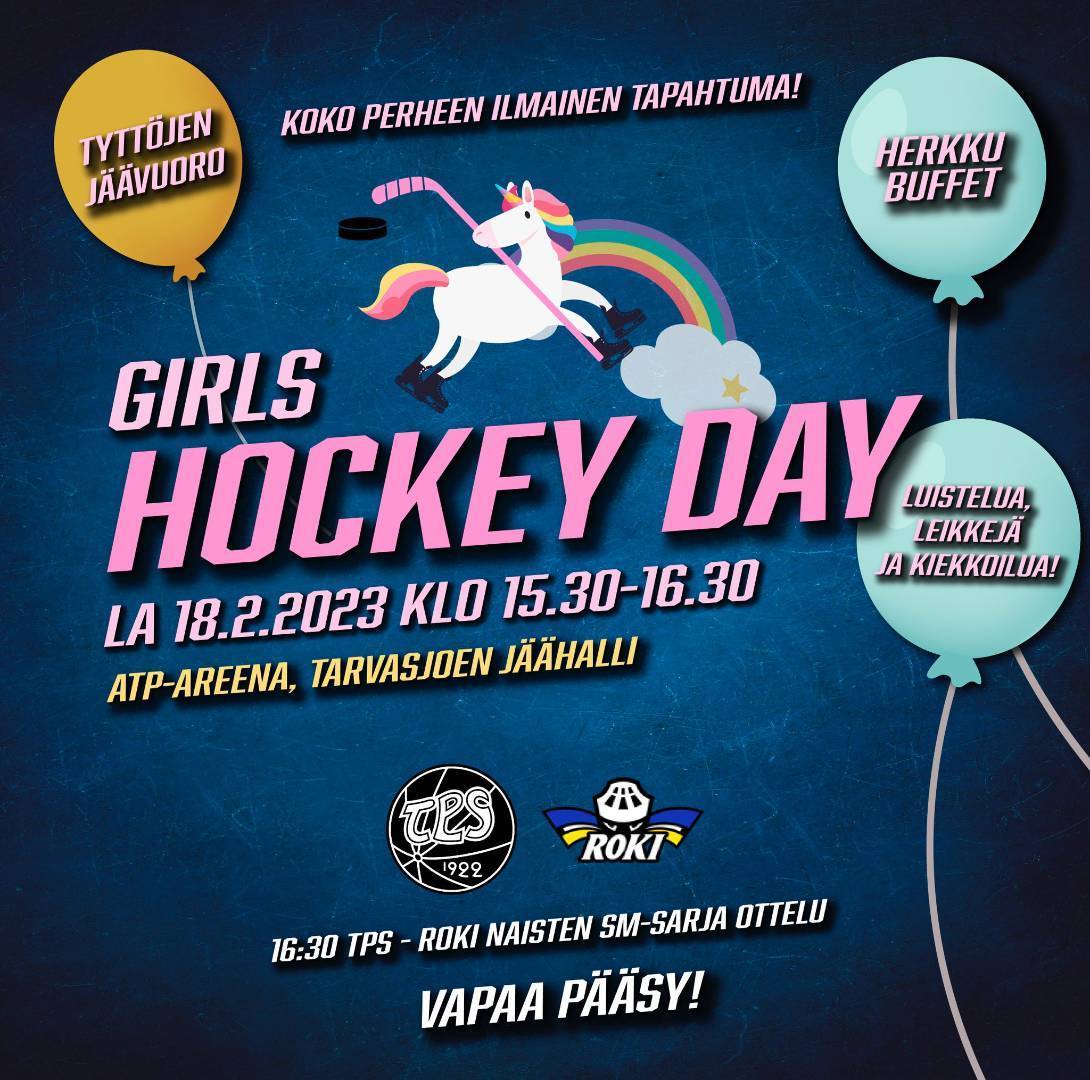 Girls Hockey Day 18.2.2023